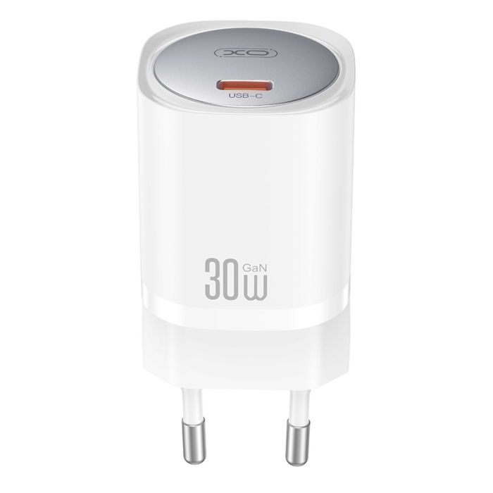 Зарядний пристрій XO CE20 33W USB-C PD30W/PPS33W White (CE20_White)