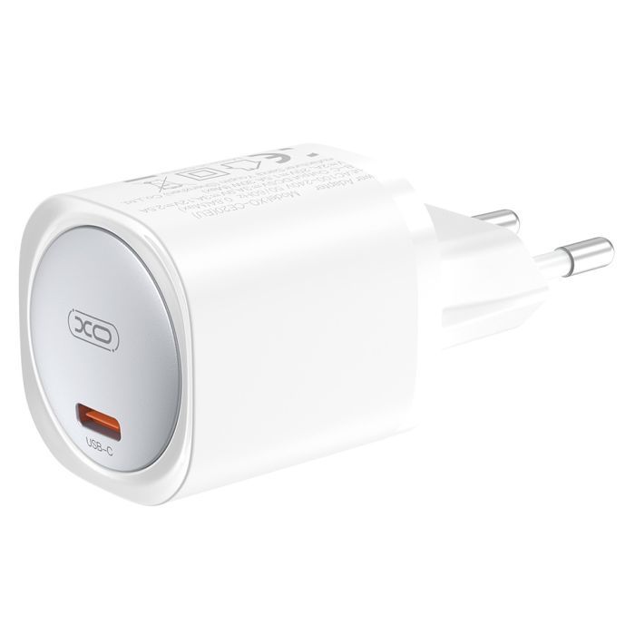 Зарядний пристрій XO CE20 33W USB-C PD30W/PPS33W White (CE20_White) зображення 4