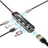 Концентратор Promate USB-C 7-in-1 Promate transhub-lite (transhub-lite) изображение 2