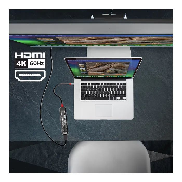 Концентратор Promate USB-C 7-in-1 Promate transhub-lite (transhub-lite) изображение 4