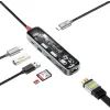 Концентратор Promate USB-C 7-in-1 Promate transhub-lite (transhub-lite)