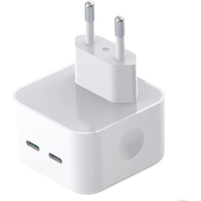 Зарядний пристрій XO L102 2xUSB-C PD35W White (L102.white) зображення 2