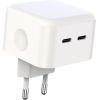 Зарядний пристрій XO L102 2xUSB-C PD35W White (L102.white)