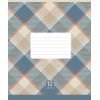 Зошит Школярик Plaid pattern 12 аркушів лінія (012-3345L) зображення 2