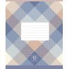 Зошит Школярик Plaid pattern 12 аркушів лінія (012-3345L) зображення 4