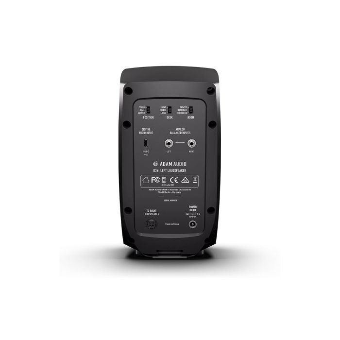 Студійний монітор ADAM Audio D3V Black (236612) зображення 4