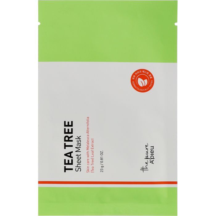 Маска для лица A'pieu Тканевая The Pure Tea Tree Sheet Mask (8809747954230)