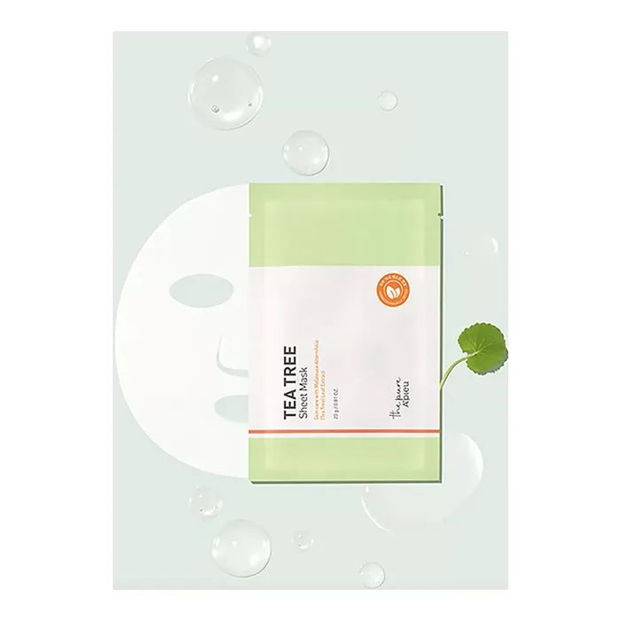 Маска для лица A'pieu Тканевая The Pure Tea Tree Sheet Mask (8809747954230) изображение 5