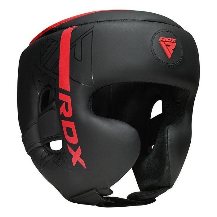 Боксерський шолом RDX F6 KARA Matte Red XL (HGR-F6MR-XL) зображення 2