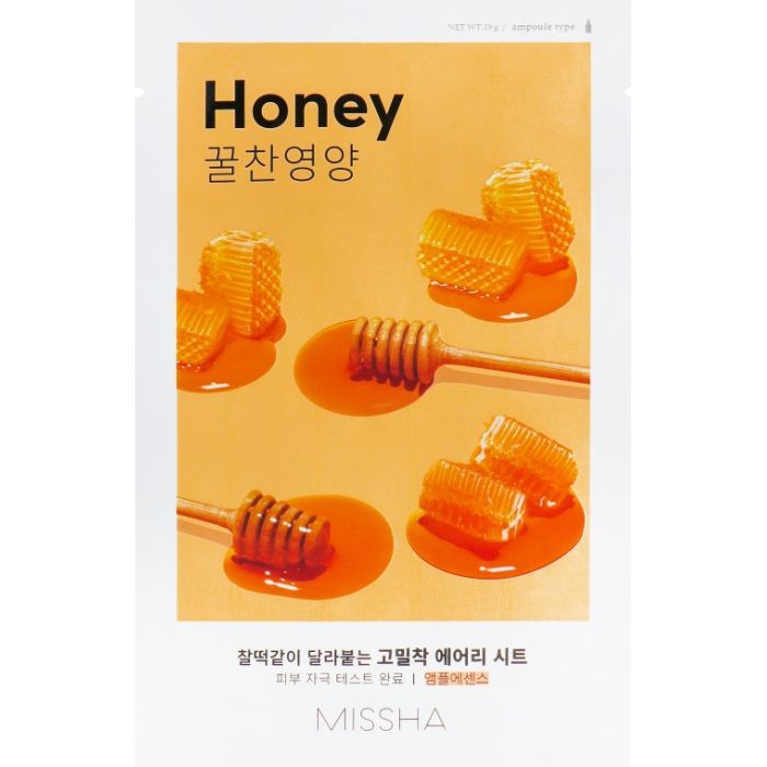 Маска для лица Missha Airy Fit Sheet Mask Honey 19 г (8809747963799)