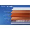 Матрас Highfoam Noble Platinum Hercules, ортопедический для людей с большим весом, скрутка 120 x 200 см (4820001180992) изображение 9