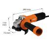 Шлифовальная машина Neo Tools 125мм, 1000W, 12000об/мин, 2.0кг (04-716) изображение 17