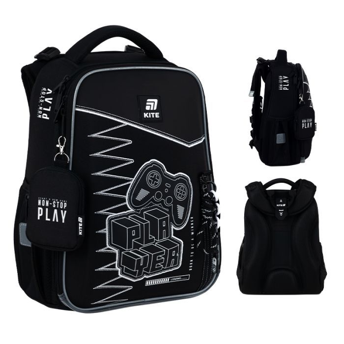 Шкільний набір Kite Education Player 531( рюкзак + пенал + сумка для взуття) (SET_K25-531M-3) зображення 2