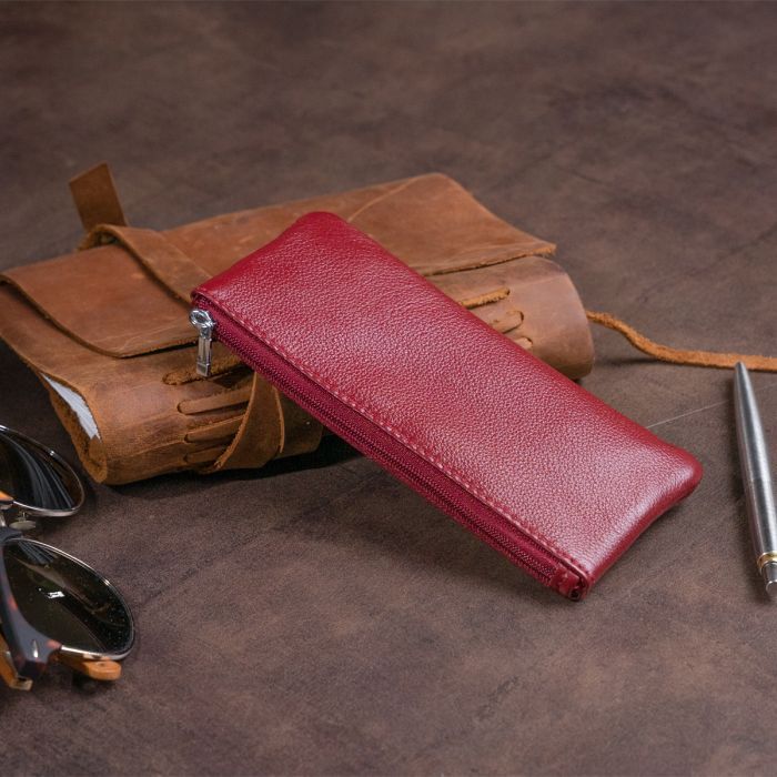 Кошелек ST Leather Бордовый (19352) изображение 9