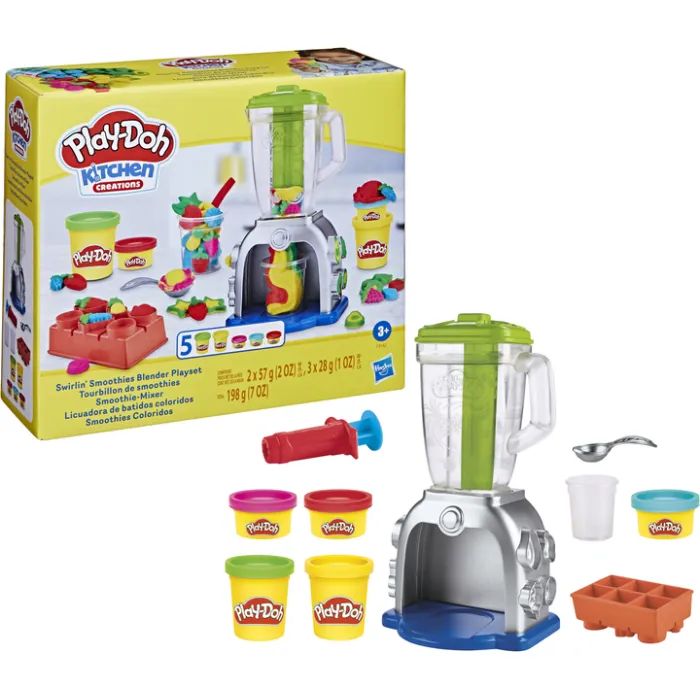 Набор для творчества Hasbro Play-Doh Блендер та смузі (F9142) изображение 6
