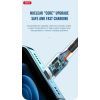 Дата кабель USB 2.0 AM to Lightning 1.0m 2.1A silicone blue XO (NB208-L-1-BL) изображение 2