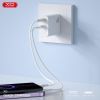 Зарядное устройство XO 1xUSB-C PD30W + 1xUSB QC3.0 (XO-QC16) изображение 2