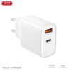 Зарядное устройство XO 1xUSB-C PD30W + 1xUSB QC3.0 (XO-QC16) изображение 5