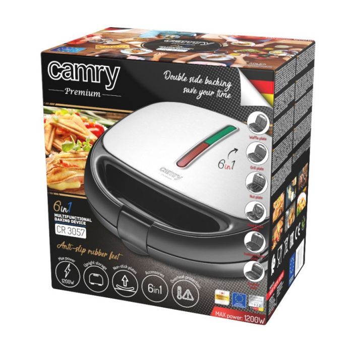 Вафельниця Camry CR 3057 зображення 8