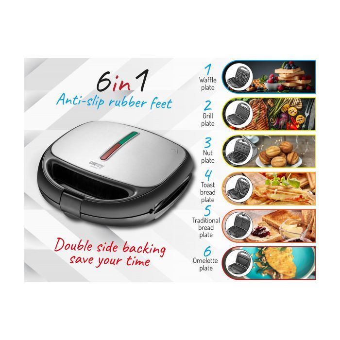 Вафельниця Camry CR 3057 зображення 9