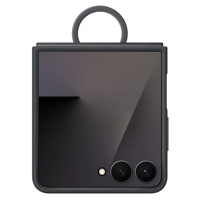 Чохол до мобільного телефона Samsung Silicone with Ring Galaxy Flip 7 Black (EF-PF766TMEGUA) зображення 5