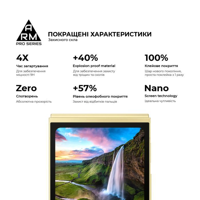 Скло захисне Armorstandart Pro Samsung Flip 7 FE / Flip 6 external display (ARM88010) зображення 5