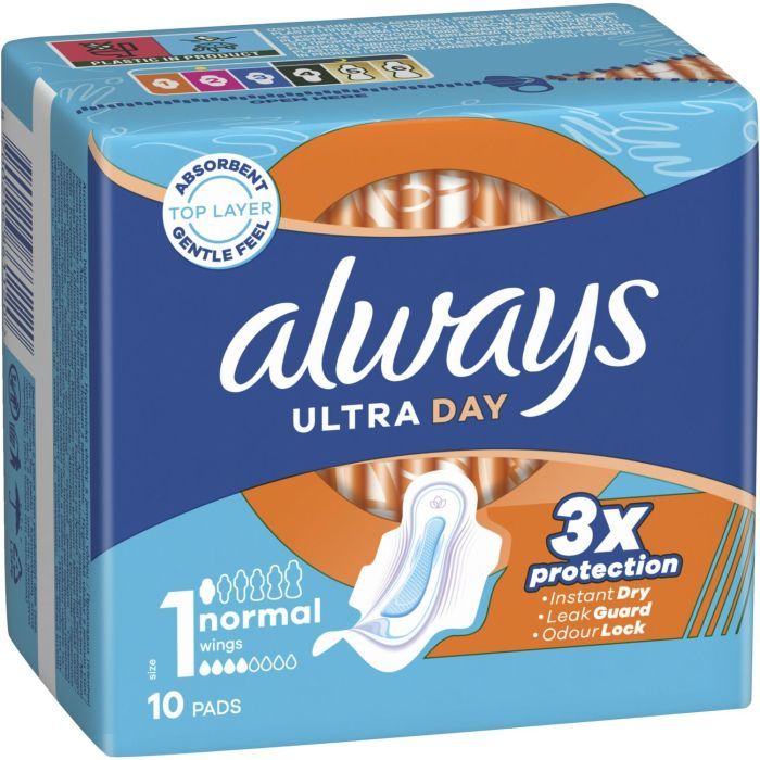Гігієнічні прокладки Always Ultra Day Normal (Розмір 1) 20 шт. (8700216171311) зображення 2