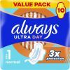Гігієнічні прокладки Always Ultra Day Normal (Розмір 1) 10 шт. (8700216861120)