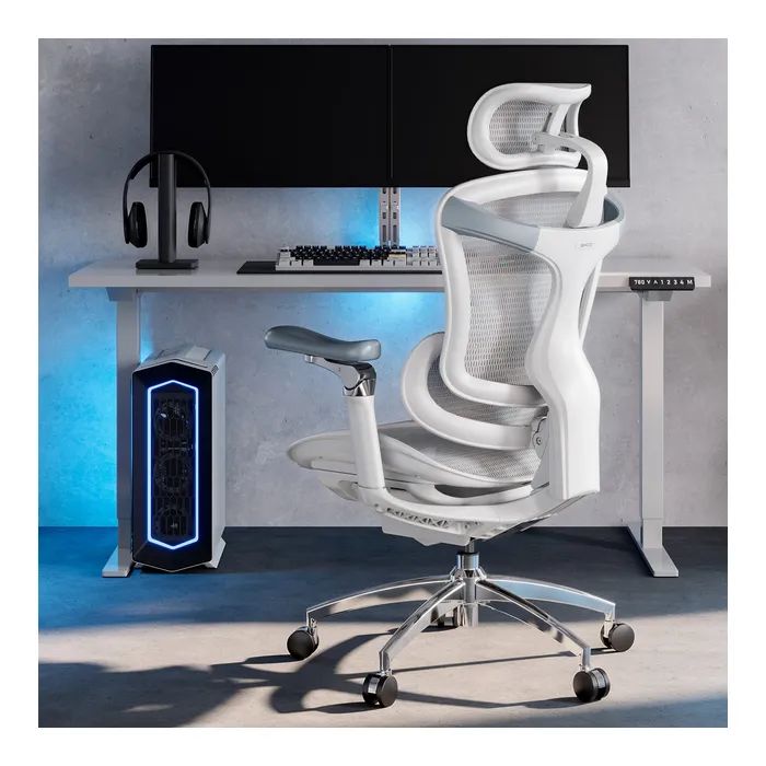 Офисное кресло Sihoo DORO C300 Pro Mesh White (DORO-C300-PRO-M102) изображение 6