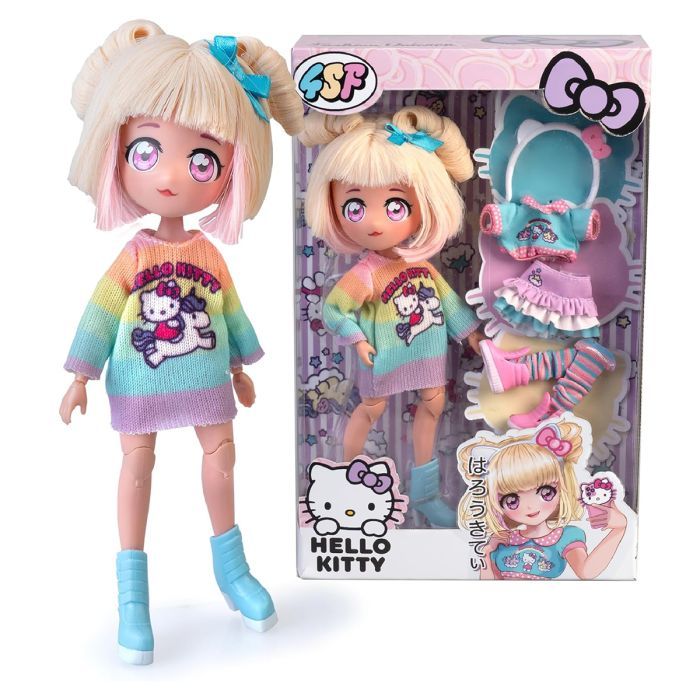 Лялька 4SF Manga Dolls Hello Kitty Стильна Цукерочка-єдиноріг (HKTF2000)