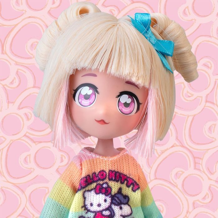 Лялька 4SF Manga Dolls Hello Kitty Стильна Цукерочка-єдиноріг (HKTF2000) зображення 5
