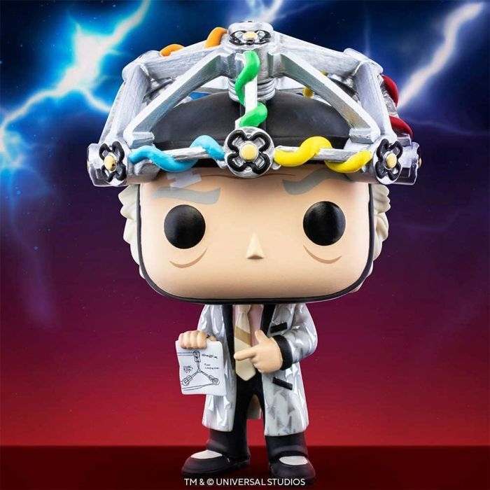 Фигурка Funko Pop серии Назад в будущее - Док в шлеме (46914) изображение 5