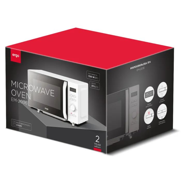 Микроволновая печь Ergo EM-2036 изображение 3