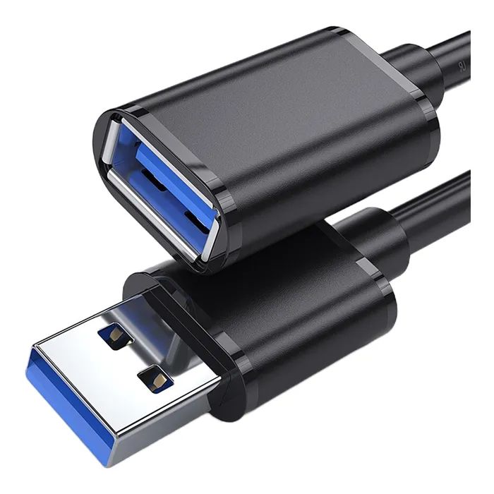 Дата кабель USB 3.0 AM/AF 3.0m Essager (EXCAM-YTD01) изображение 2