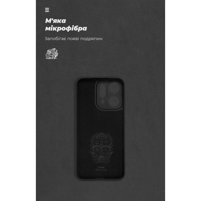 Чехол для мобильного телефона Armorstandart ICON OPPO Reno14 5G Camera cover Black (ARM87155) изображение 4