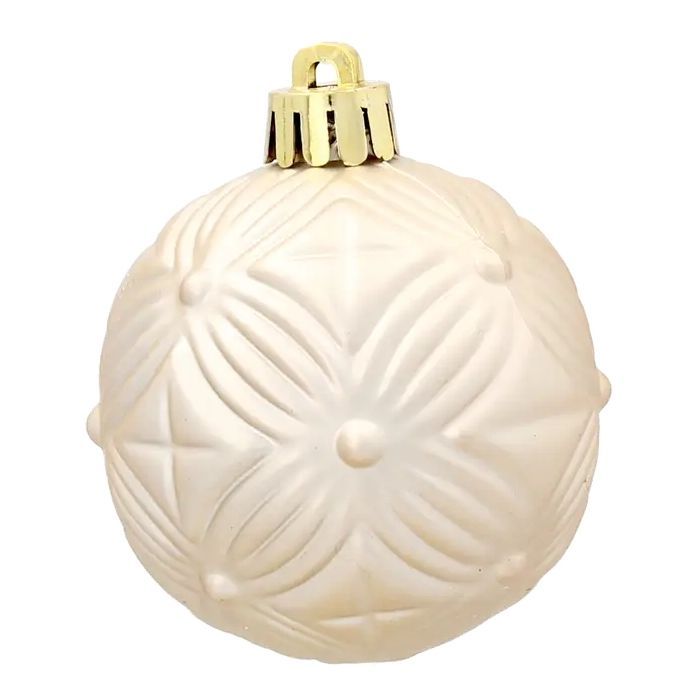 Елочная игрушка Chomik пластикові кульки компл. 16 шт, 6см, бордо (5900779853140_3) изображение 2