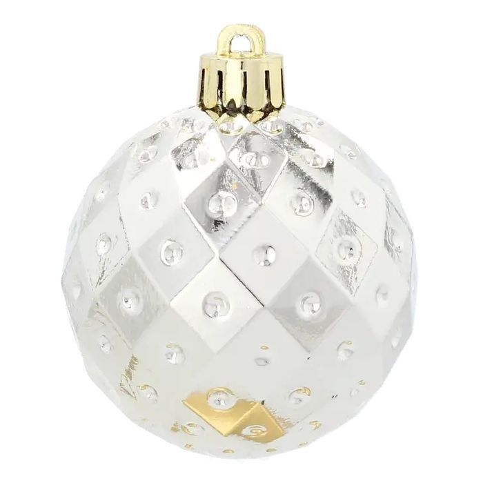 Елочная игрушка Chomik пластикові кульки компл. 16 шт, 6см, бордо (5900779853140_3) изображение 3