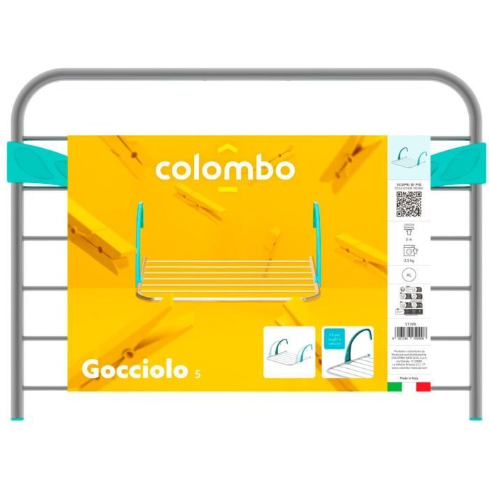 Сушилка для белья Colombo Gocciolo 3 (ST397) (931871) изображение 2 Сушилка для белья Colombo Gocciolo 3 (ST397) (931871) изображение 2
