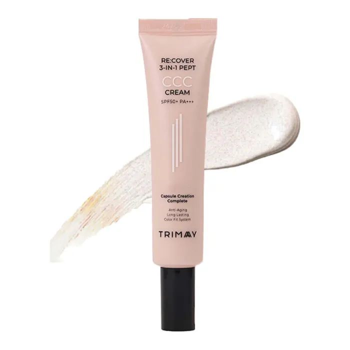 CC-крем Trimay Recover 3-in-1 Pept CCC Cream SPF50+PA+++ Medium (8809822541133) изображение 2