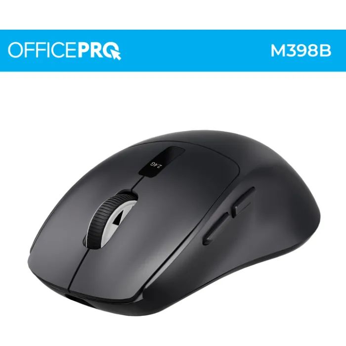 Мышка OfficePro M398B Wireless/Bluetooth Black (M398B) изображение 4