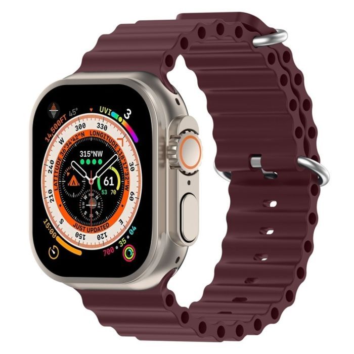 Ремінець до смарт-годинника Armorstandart Ocean Band для Apple Watch 42 (Series 11-10)/41/40/38 Black (ARM74233) зображення 2