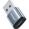 Переходник USB 3.0 AM to USB-C F gray Essager (EZJCA-SRB0G) изображение 2