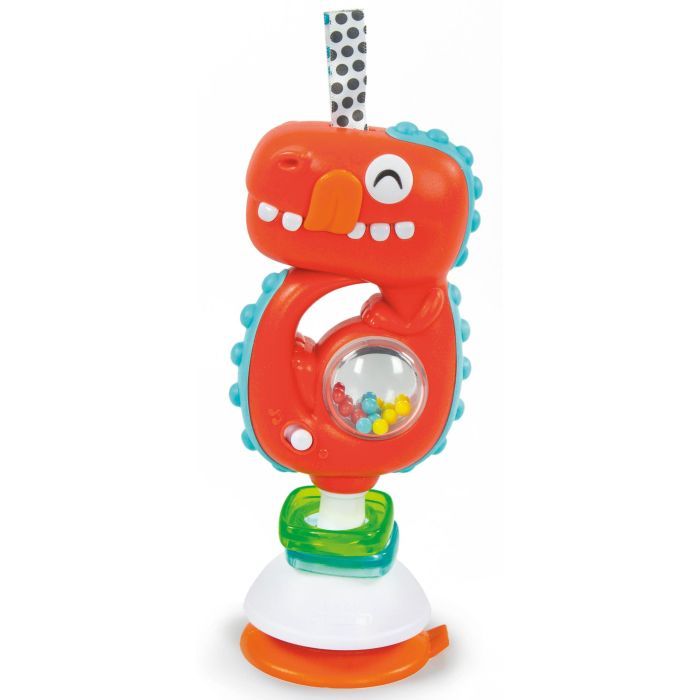 Погремушка Clementoni на присоске Hungry Dino (17330)