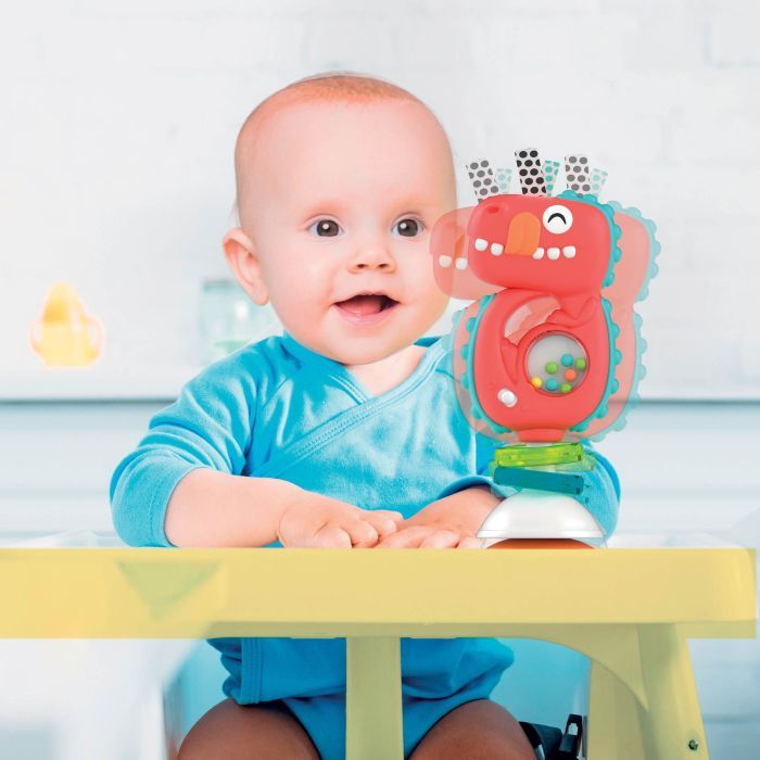 Погремушка Clementoni на присоске Hungry Dino (17330) изображение 2