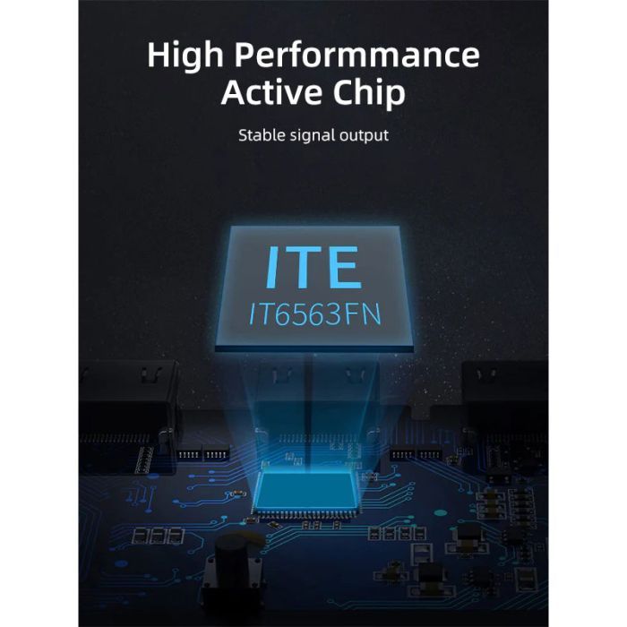 Переходник DisplayPort M to HDMI F 0.2m 4K60Hz Cabletime (CA915354) изображение 4