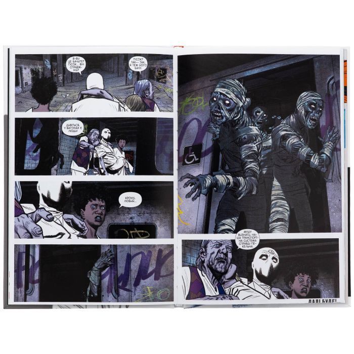 Комикс Місячний Лицар: Лунатик - Джефф Лемір Varvar Publishing (9786170994578) изображение 6