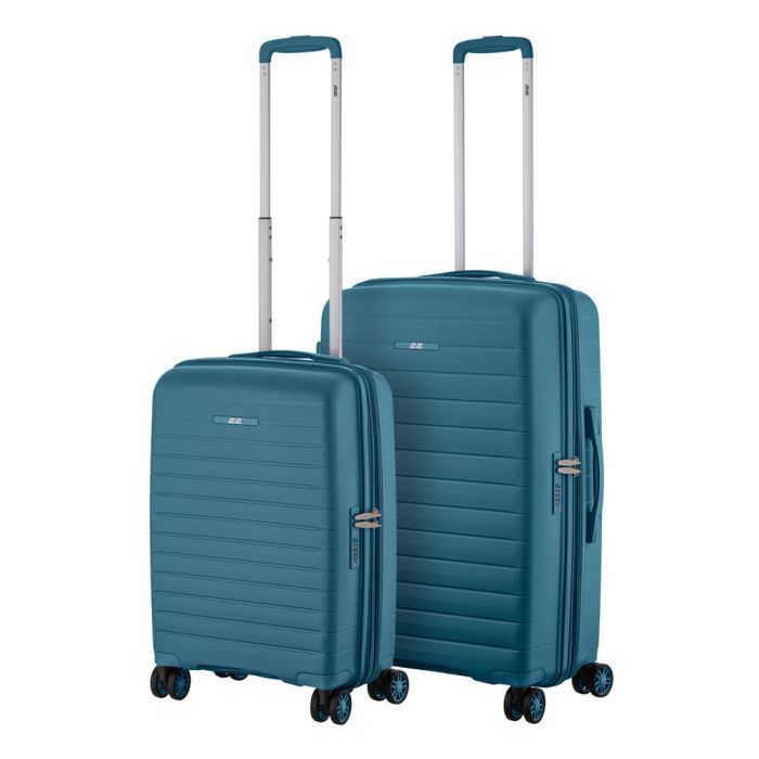 Набір валіз 2E Aero (M+S), оливково-зелені (2E-SPP-AERO-SET2-MG)