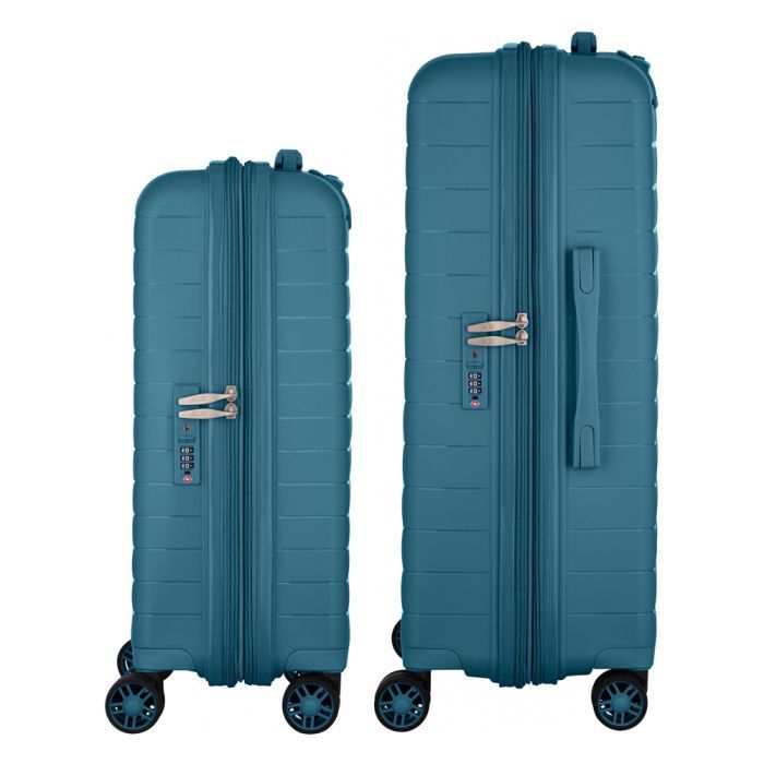 Набір валіз 2E Aero (M+S), оливково-зелені (2E-SPP-AERO-SET2-MG) зображення 4