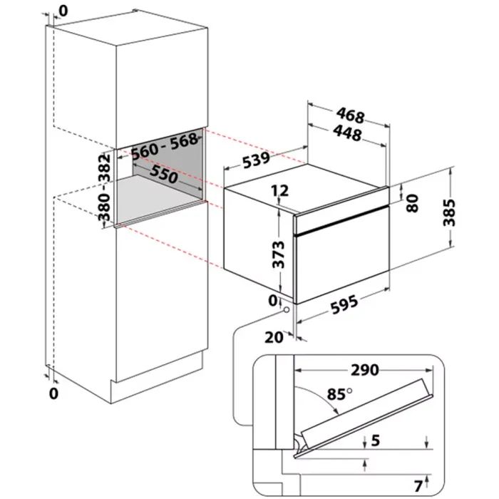 Микроволновая печь Whirlpool WMD44MB изображение 7