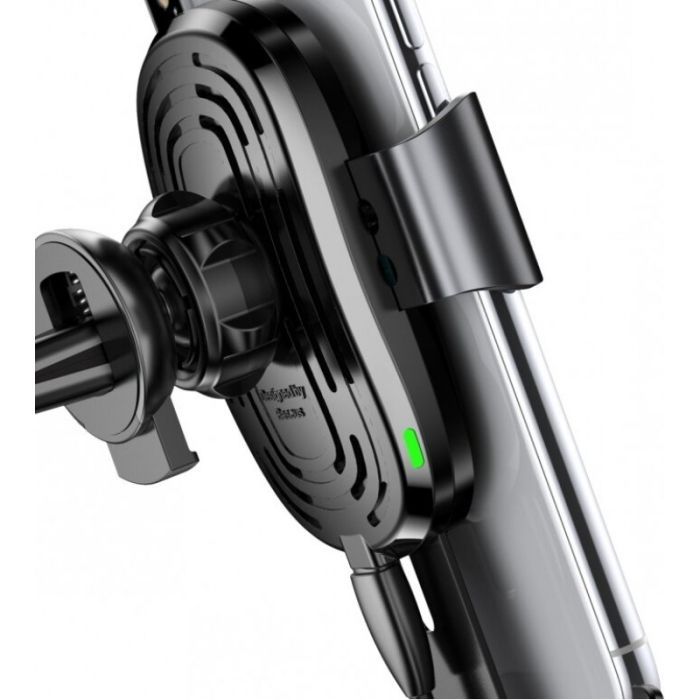 Универсальный автодержатель Baseus Gravity Car Mount Air Outlet Version 10W Black (WXYL-01) изображение 5